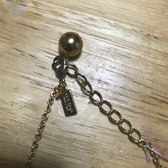 Kate Spade Gold and Brown Necklace - Picture 5 of 6